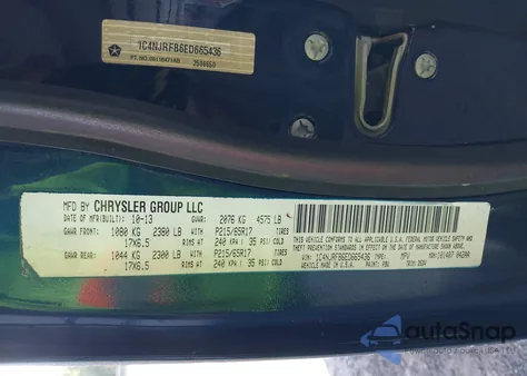 2014 Jeep Patriot Latitude from USA, damaged, VIN 1C4NJRFB6ED665436